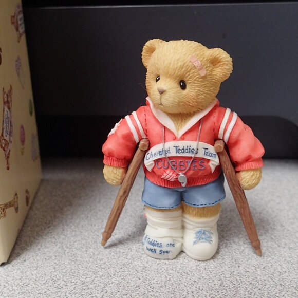 Cherished Teddies Wade Weathersbee 1998 Membears Only Figurine - Picture 1 of 7